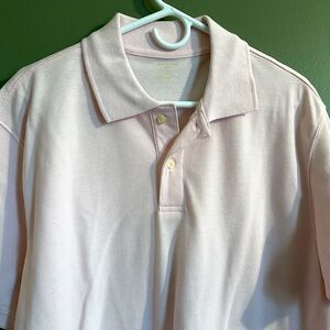 Classic Men's Polo Shirt - Light Pink